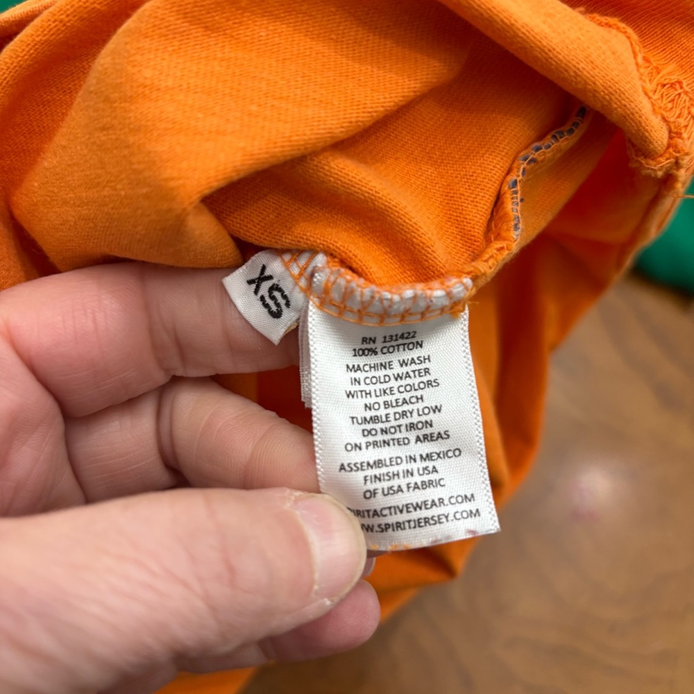 Fanta Orange Coca Cola Spirit Jersey Sz x small - Picture 8 of 10